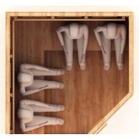 Инфракрасная сауна Шингарёв и Ко Угловая 4-местная - Изображение №4 — Chaika Market