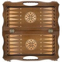 Шахматы/шашки/нарды Haleyan Афинские с ручкой kh135-5 - Изображение №3 — Chaika Market