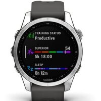 Умные часы Garmin Fenix 7S (серебристый/графитовый) - Изображение №2 — Chaika Market