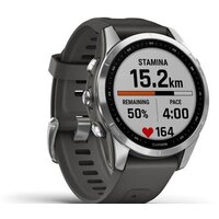 Умные часы Garmin Fenix 7S (серебристый/графитовый) - Изображение №3 — Chaika Market