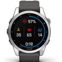 Умные часы Garmin Fenix 7S (серебристый/графитовый) - Изображение №5 — Chaika Market