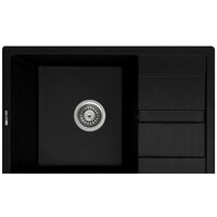 Кухонная мойка ZorG Apollo 78 (черный опал) — Chaika Market