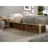 Кровать Домаклево Канапе 2 160x200 (береза/натуральный) - Изображение №5 — Chaika Market