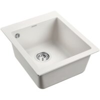 Кухонная мойка Paulmark Kante 40 PM104249-WH (белый) - Изображение №2 — Chaika Market