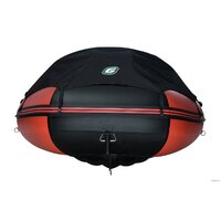 Моторно-гребная лодка Gladiator E420PRO (черный/красный) - Изображение №3 — Chaika Market