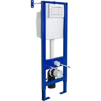 Унитаз подвесной Saniteco KW-99046 + Berges АТОМ 410 040333 (с кнопкой) - Изображение №22 — Chaika Market