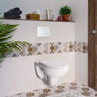 Унитаз подвесной Saniteco KW-99046 + Berges АТОМ 410 040333 (с кнопкой) - Изображение №25 — Chaika Market