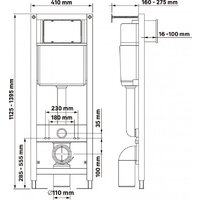 Унитаз подвесной Saniteco KW-99046 + Berges АТОМ 410 040333 (с кнопкой) - Изображение №29 — Chaika Market