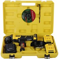 Угловая шлифмашина Hanskonner HAG18125BL (с 2-мя АКБ, кейс) — Chaika Market