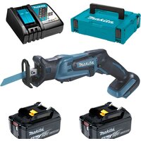 Сабельная пила Makita DJR185RFE (с 2-мя АКБ, кейс) — Chaika Market
