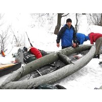 Надувная лодка Вольный ветер Т-34 (синий) - Изображение №4 — Chaika Market