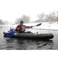 Надувная лодка Вольный ветер Т-34 (синий) - Изображение №5 — Chaika Market