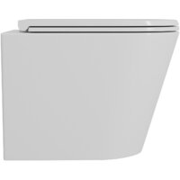 Унитаз подвесной D&K Venice DT1026016 (белый, сиденье микролифт) - Изображение №3 — Chaika Market