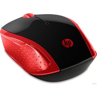 Мышь HP Wireless Mouse 200 (черный/красный) - Изображение №2 — Chaika Market