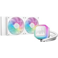 Система жидкостного охлаждения для процессора DeepCool LP240 WH R-LP240-WHMSMC-G-1 - Изображение №1 — Chaika Market