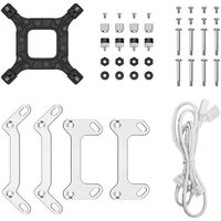 Система жидкостного охлаждения для процессора DeepCool LP240 WH R-LP240-WHMSMC-G-1 - Изображение №5 — Chaika Market