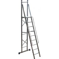 Лестница-стремянка Алюмет АРЕ1409.00.000 (9 ступеней) - Изображение №4 — Chaika Market