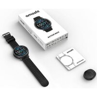 Умные часы Amazfit Active Max (черный) - Изображение №2 — Chaika Market