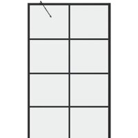 Стеклянная шторка для ванны Grossman GR-105100BLACK — Chaika Market