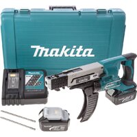 Шуруповерт для гипсокартона Makita DFR550RFE (с 2-мя АКБ, кейс) - Изображение №5 — Chaika Market