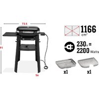 Электрогриль Weber Lumin Compact Black 91010879 - Изображение №9 — Chaika Market