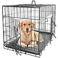 Клетка Duvo Plus Pet Kennel XX-Large 780/484/DV (черный) - Изображение №4 — Chaika Market