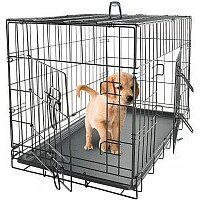 Клетка Duvo Plus Pet Kennel XX-Large 780/484/DV (черный) - Изображение №5 — Chaika Market