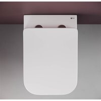 Унитаз подвесной Ceramica Nova Metric Rimless CN3007 - Изображение №4 — Chaika Market