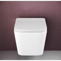 Унитаз подвесной Ceramica Nova Metric Rimless CN3007 - Изображение №3 — Chaika Market