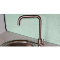 Кухонная мойка БелЭворс Rio + смеситель W4998-4 + дозатор L405-1 (серый/сатин) - Изображение №9 — Chaika Market