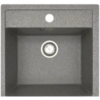 Кухонная мойка БелЭворс Rio + смеситель W4998-4 + дозатор L405-1 (серый/сатин) - Изображение №2 — Chaika Market