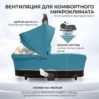Универсальная коляска Sweet Baby Nuvola Air 2в1 (Ocean Green) - Изображение №6 — Chaika Market