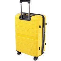 Комплект чемоданов Pride РР-204 (3шт, желтый) - Изображение №4 — Chaika Market