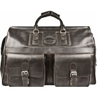 Дорожная сумка Carlo Gattini Sinfonica Fabriano 4008-04 (темно-коричневый) - Изображение №2 — Chaika Market