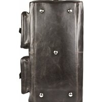 Дорожная сумка Carlo Gattini Sinfonica Fabriano 4008-04 (темно-коричневый) - Изображение №6 — Chaika Market