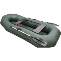 Гребная лодка Муссон Н-270 НД (зеленый) - Изображение №6 — Chaika Market