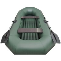 Гребная лодка Муссон Н-270 НД (зеленый) - Изображение №3 — Chaika Market