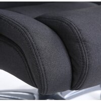 Офисное кресло Brabix Solid HD-005 (ткань, черный) - Изображение №9 — Chaika Market