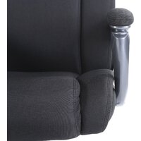 Офисное кресло Brabix Solid HD-005 (ткань, черный) - Изображение №11 — Chaika Market