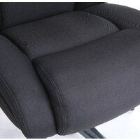 Офисное кресло Brabix Solid HD-005 (ткань, черный) - Изображение №8 — Chaika Market