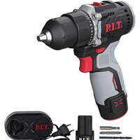 Дрель-шуруповерт P.I.T. PBM12K-10B/2 (с 2-мя АКБ, кейс) — Chaika Market