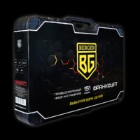 Универсальный набор инструментов Berger BG151-1214 (151 предмет) - Изображение №3 — Chaika Market