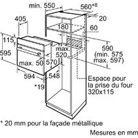 Электрический духовой шкаф Bosch Serie 2 HBF133BA0 - Изображение №8 — Chaika Market