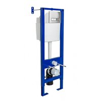Унитаз подвесной Berges Wasserhaus Atom Line 410 042447 (с кнопкой) - Изображение №7 — Chaika Market