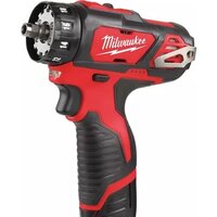 Дрель-шуруповерт Milwaukee M12 BDDXKIT-202C 4933447836 (с 2-мя АКБ, кейс) - Изображение №5 — Chaika Market