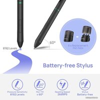 Графический планшет Parblo Intangbo M (сиреневый) - Изображение №7 — Chaika Market