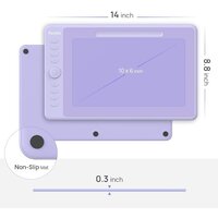 Графический планшет Parblo Intangbo M (сиреневый) - Изображение №3 — Chaika Market