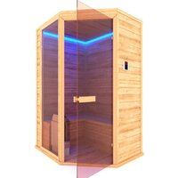 Инфракрасная сауна Шингарёв и Ко Угловая 3-местная (финская) — Chaika Market