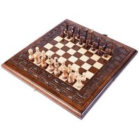 Шахматы/шашки/нарды Haleyan Армянский Орнамент kh137-3 — Chaika Market