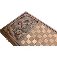 Нарды Mkhitaryan Герб РФ 2 DM021 - Изображение №7 — Chaika Market